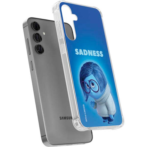 Disney Inside Out Sadness Portrait Galaxy S24 Plus Clear Case